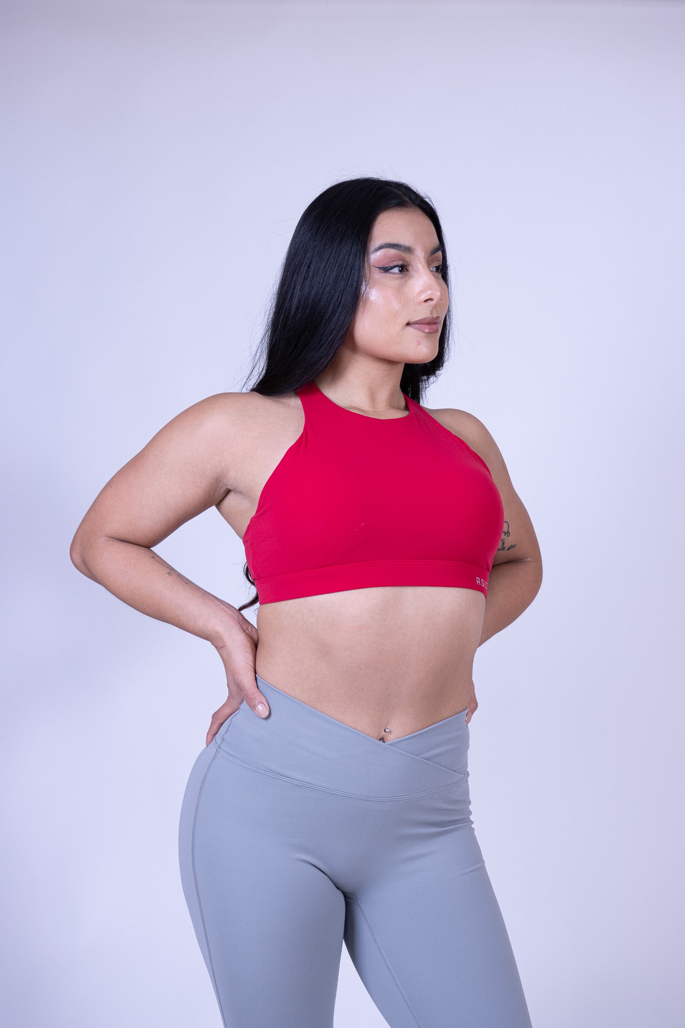 Comfy Look Red Bra + Flare