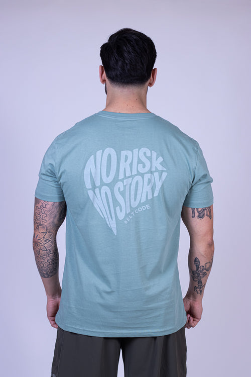 "No Risk, No Story" Unisex Tee