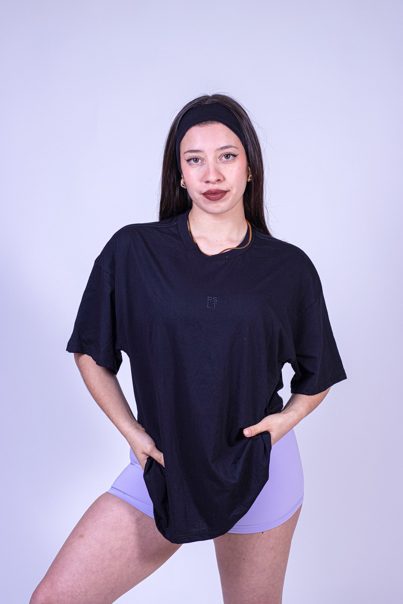 Oversize Shirt • No Risk, No Story, Black