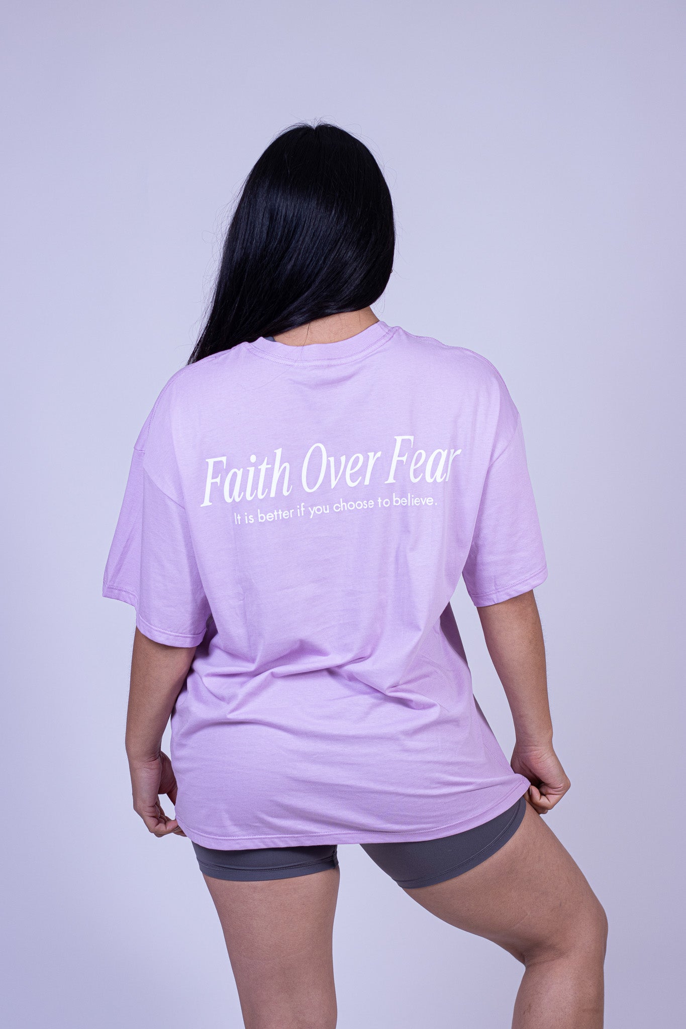 Oversize Shirt • Faith Over Fear